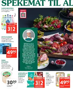 Forhåndsvisning av Jacobs kundeavis gyldig fra 24/08/2026 | Side: 2 | Produkter: Egg, Blåbær, Spekemat, Mozzarella