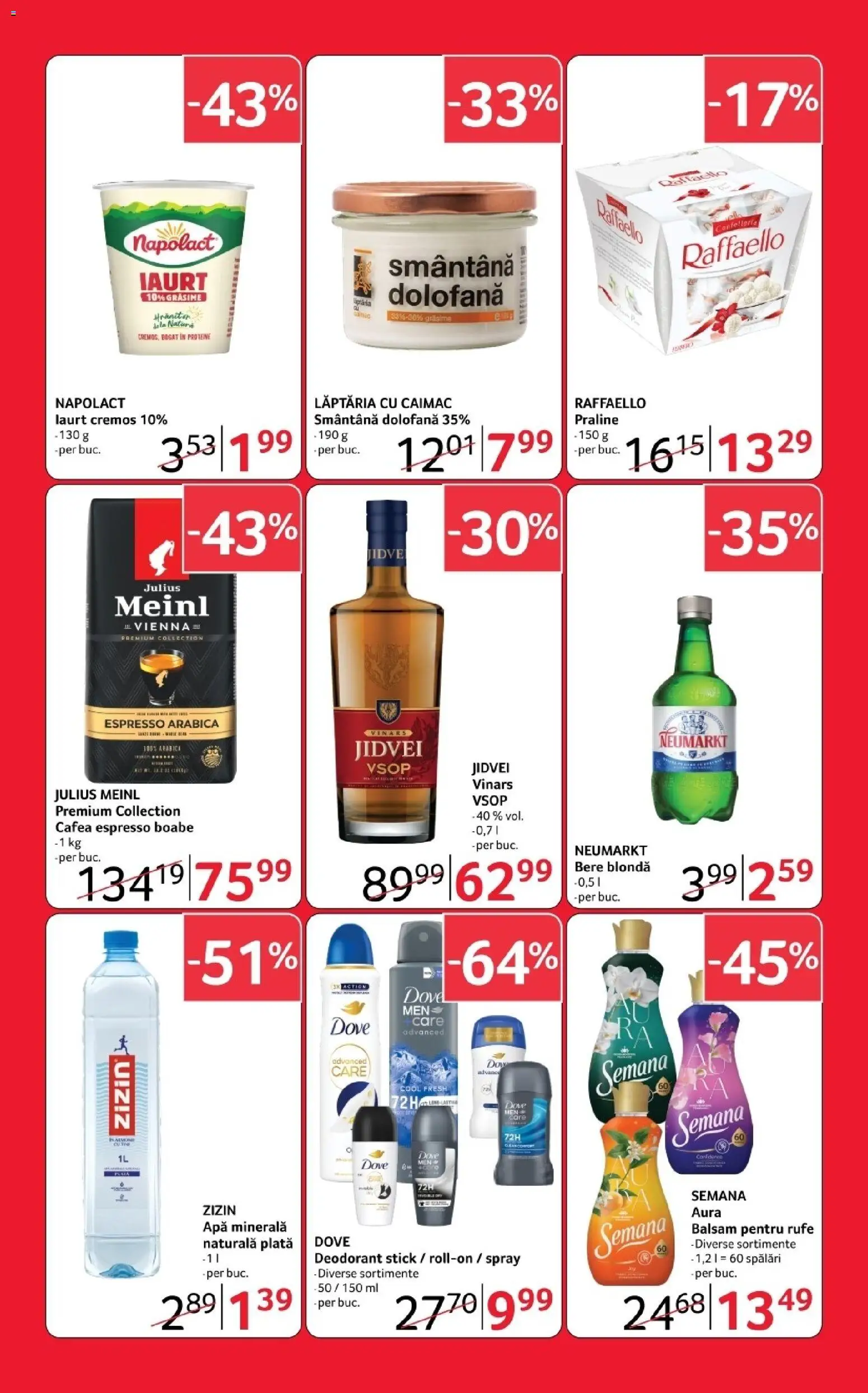 Noul catalog Selgros – valabil de la 17.07.2026 | Pagină: 2 | Produse: Balsam, Bere, Yorgan, Deodorant