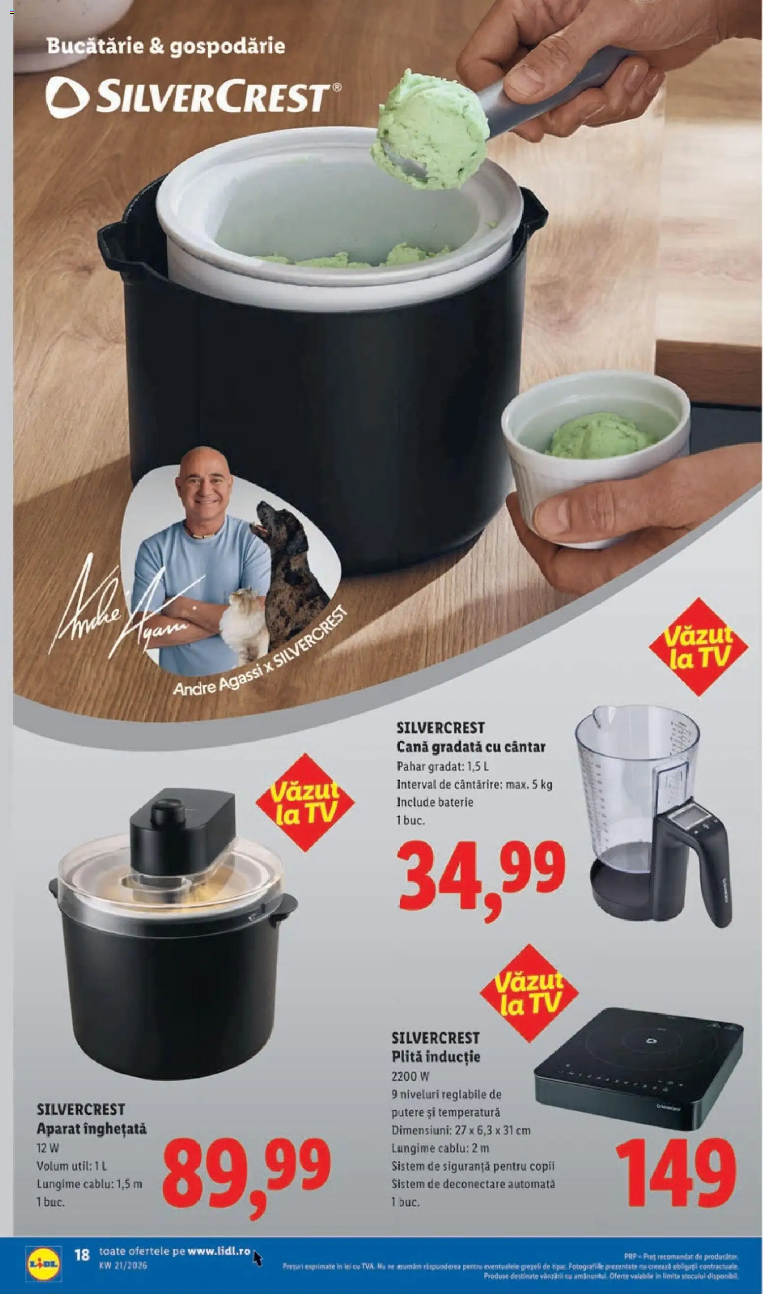 Noul catalog Lidl – valabil de la 18.05.2026 | Pagină: 18 | Produse: Cablu, Cântar, Bucătărie, Baterie