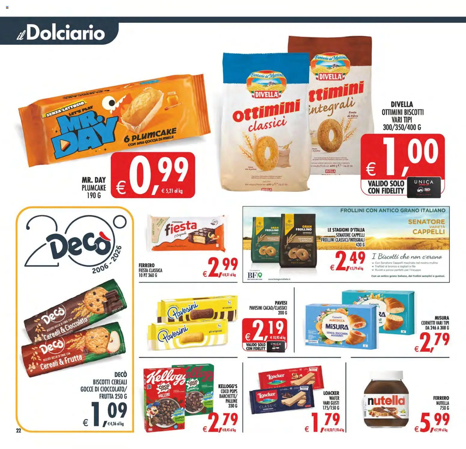 Volantino Decò del 23/10/2026 | Pagina: 22