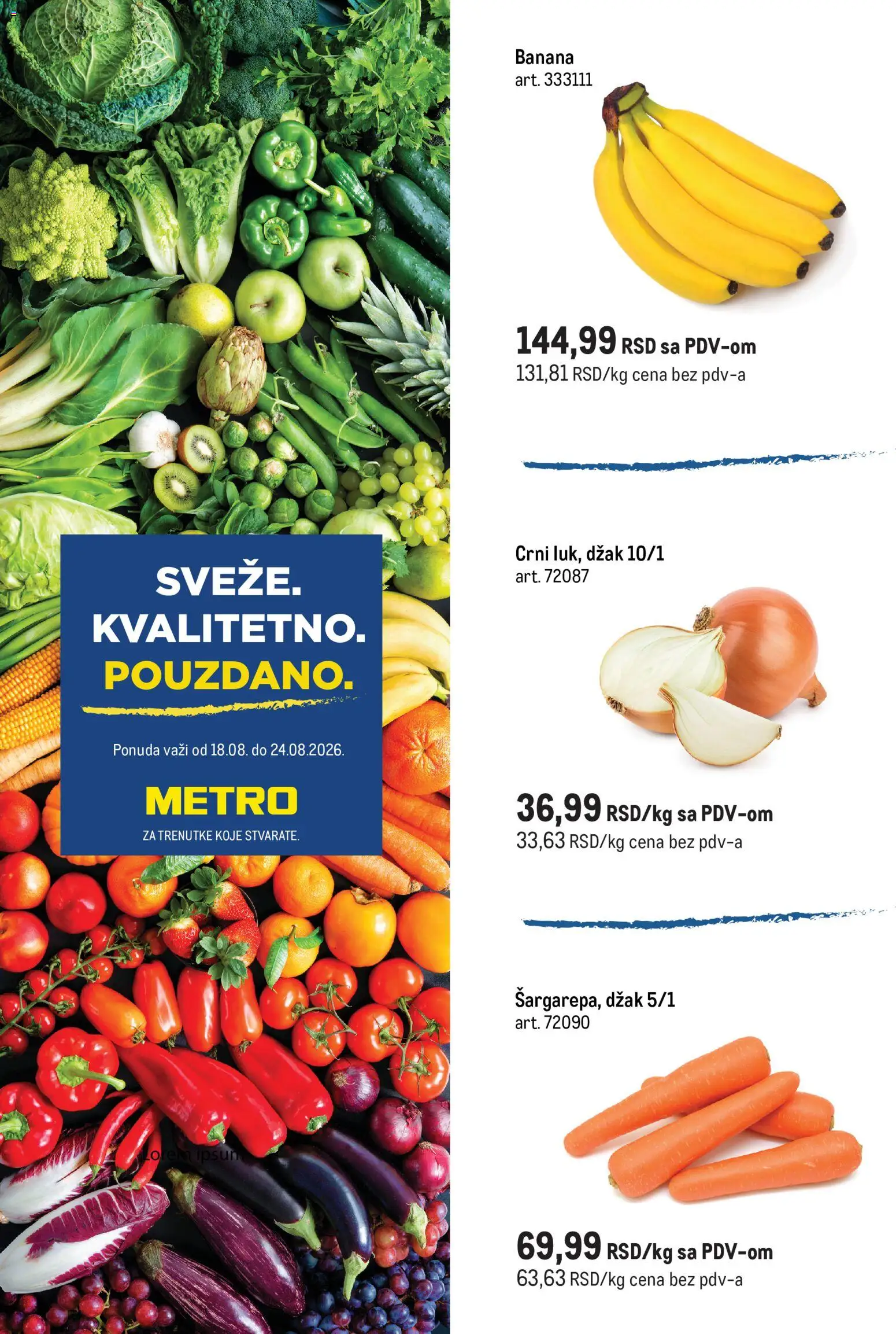 Metro katalog - važi od 18.08.2026 | Strana: 1