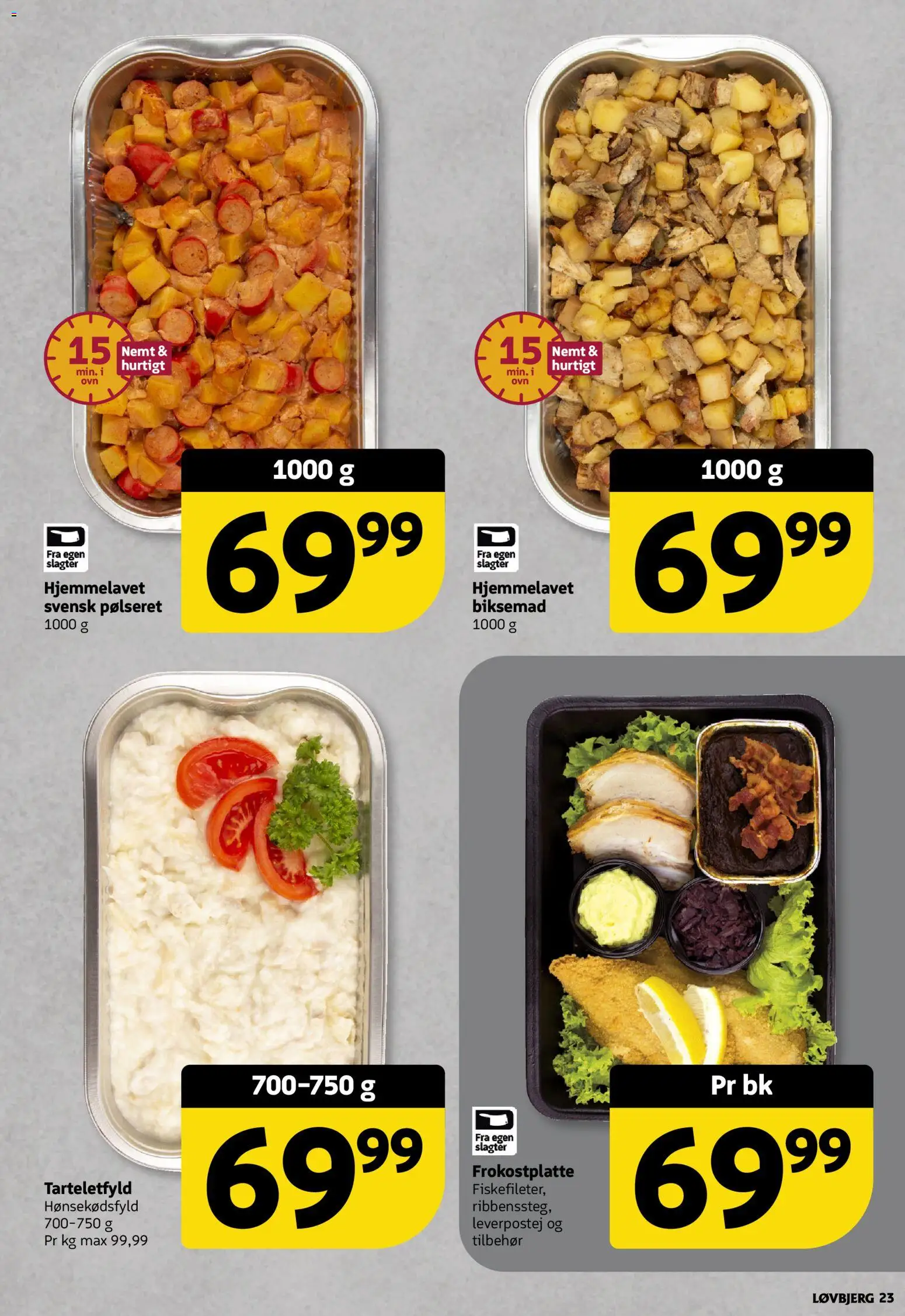 Løvbjerg tilbudsavis – gyldig fra 18/09/2026 | Side: 23 | Produkter: Leverpostej