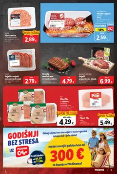 Pileći file, svježi cca 800 g - Pregled kataloga iz trgovine Plodine, vrijedi od 15.07.2026 | Stranica: 3 | Proizvodi: Pileći file, Pik Vrbovec