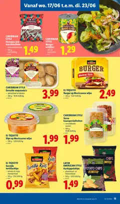 Lidl Folder week 25 - Voorbeeld van een folder van Lidl, geldig van 15.06.2026 | Pagina: 13