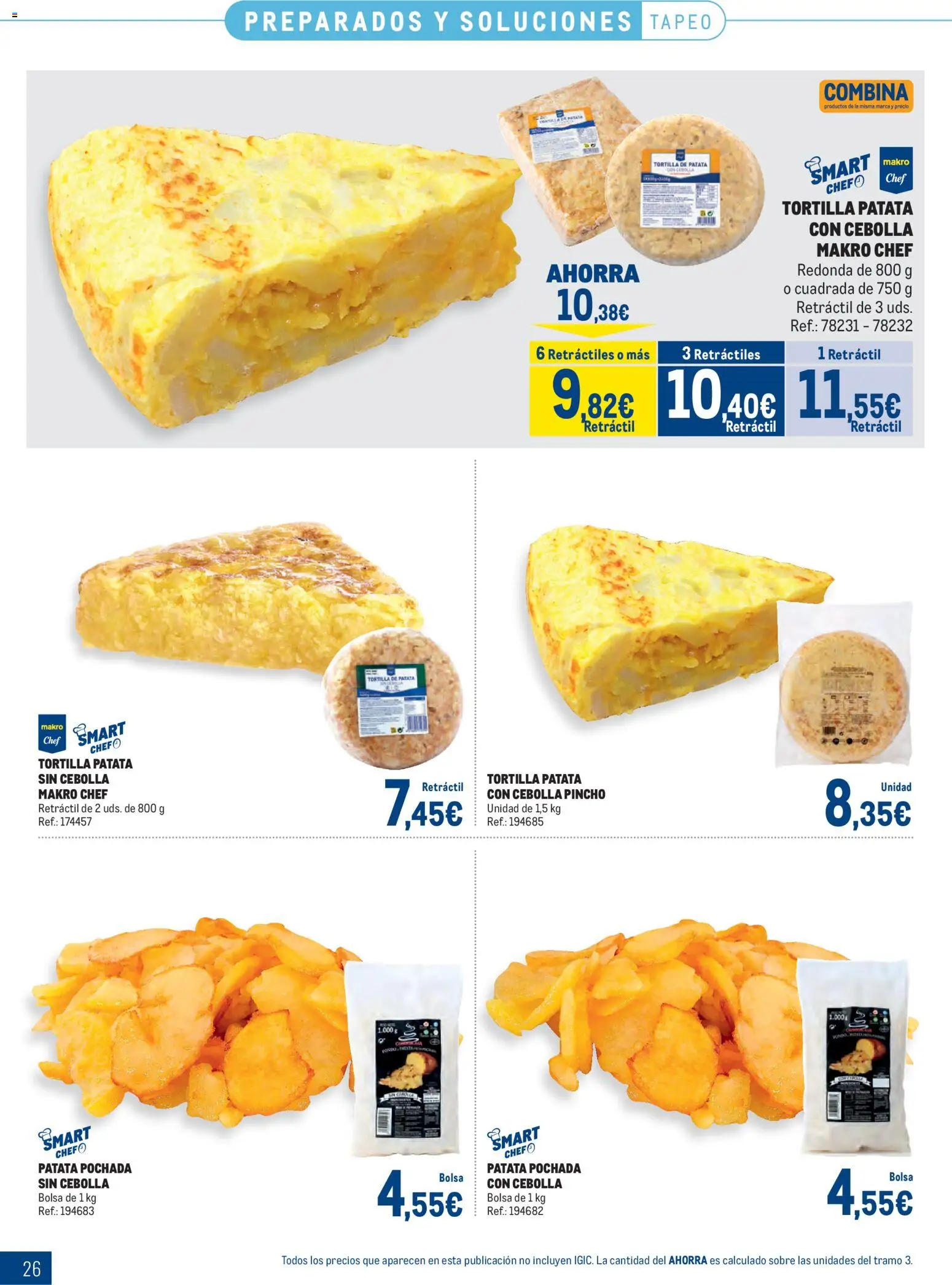 Makro Congelados Canarias │ válido desde el 04.05.2026 | Página: 26 | Productos: Παγωμένο τσάι, Bolsa