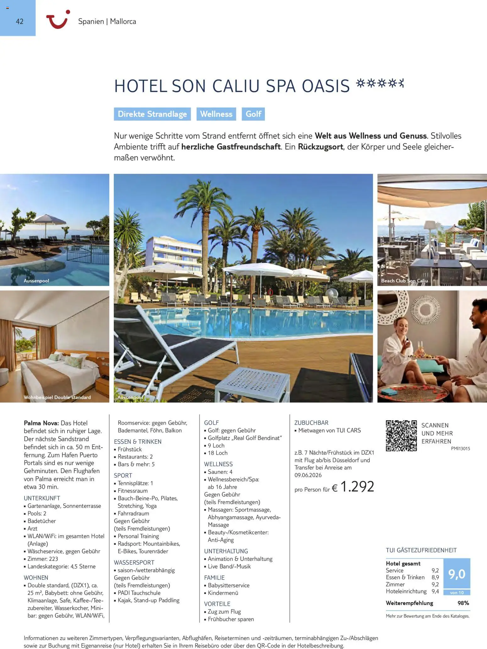 TUI Prospekt Südeuropa & Nordafrika 2026/27 – gültig ab 03.03.2026 | Seite: 42 | Produkte: Babybett