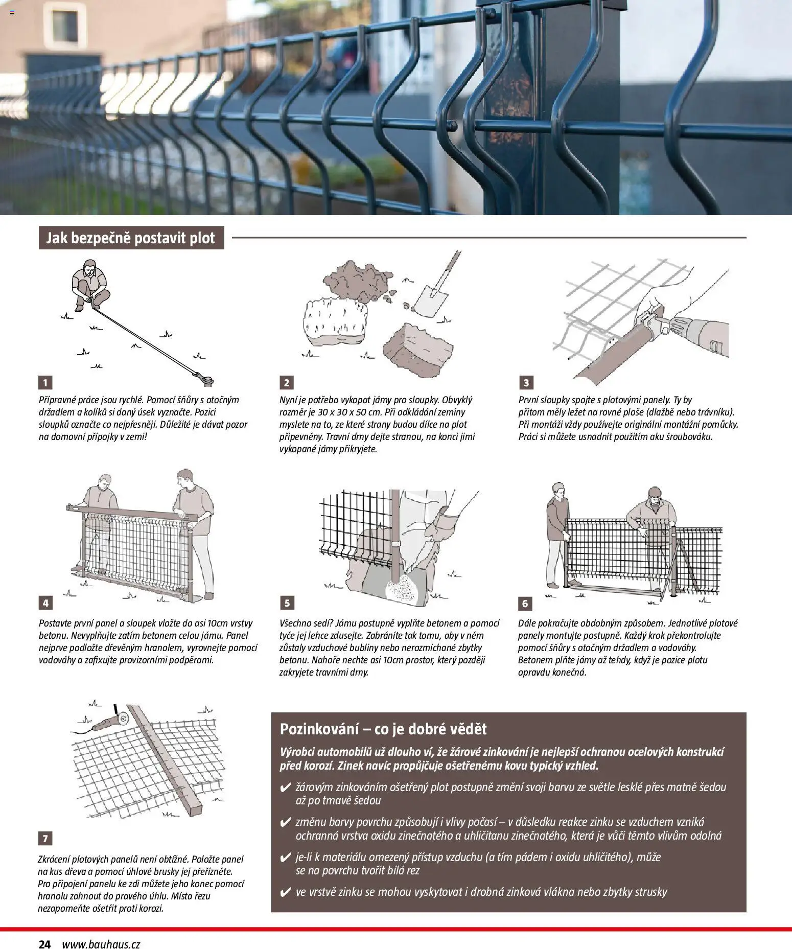 Bauhaus katalog Ploty a zahradní domky od 11.03.2026 | Strana: 24 | Produkty: Úhlové brusky, Barvy