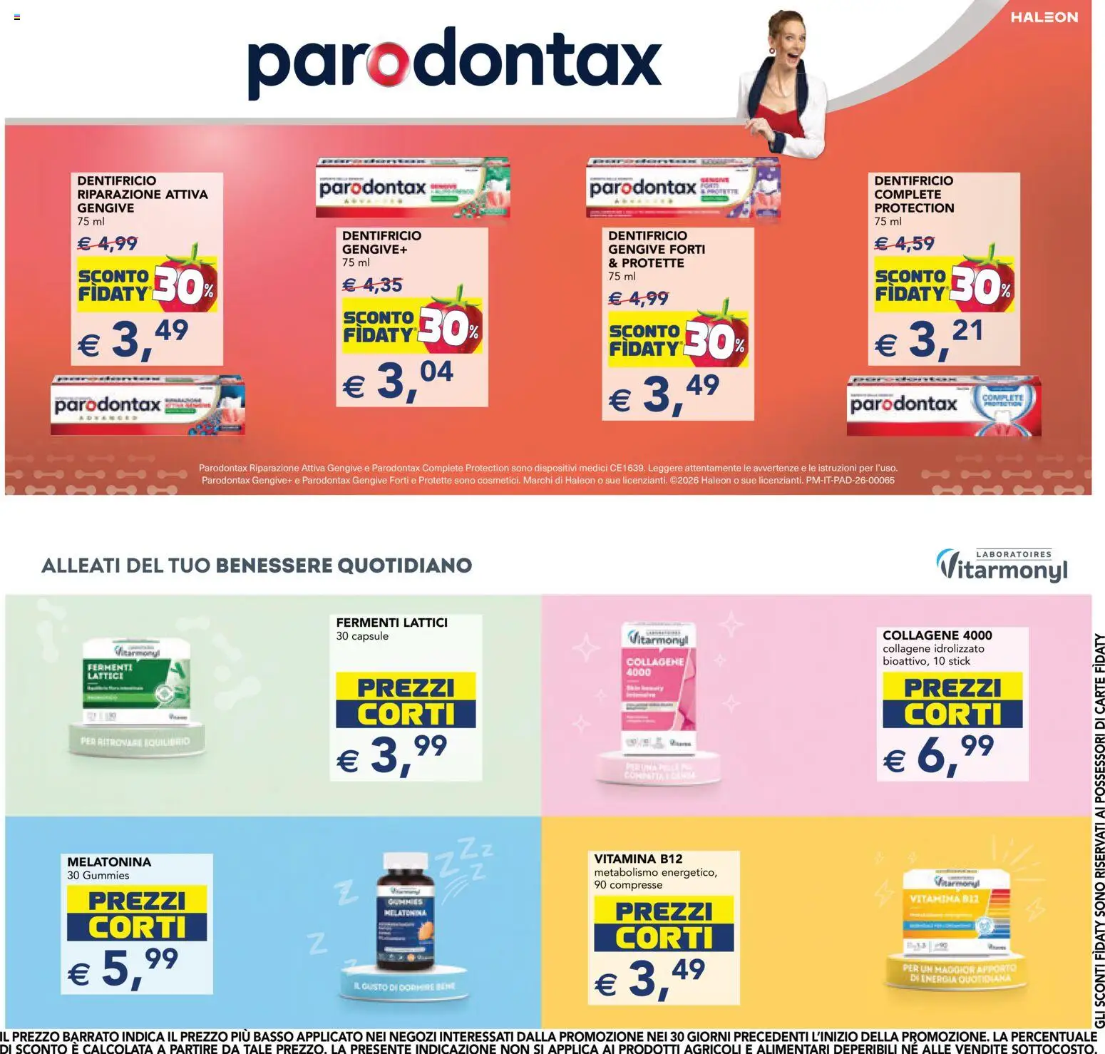 Volantino Esselunga S del 08/10/2026 | Pagina: 30 | Prodotti: Dentifricio, Basso
