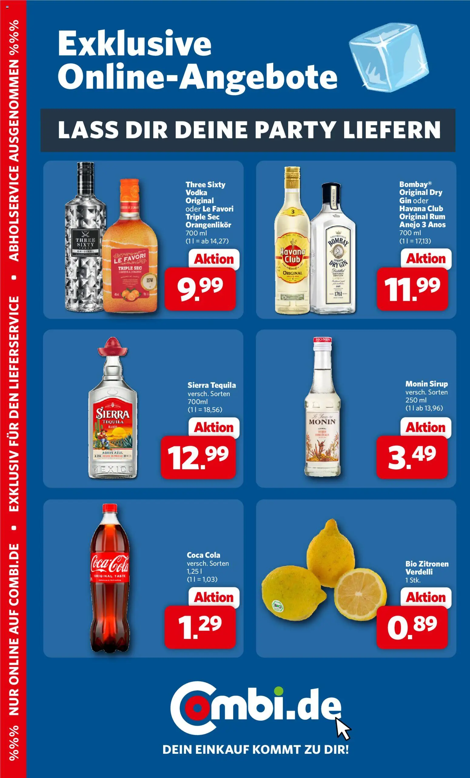 Combi Prospekt – gültig ab 17.08.2026 | Seite: 30 | Produkte: Havana club, Coca cola, Rum, Sirup