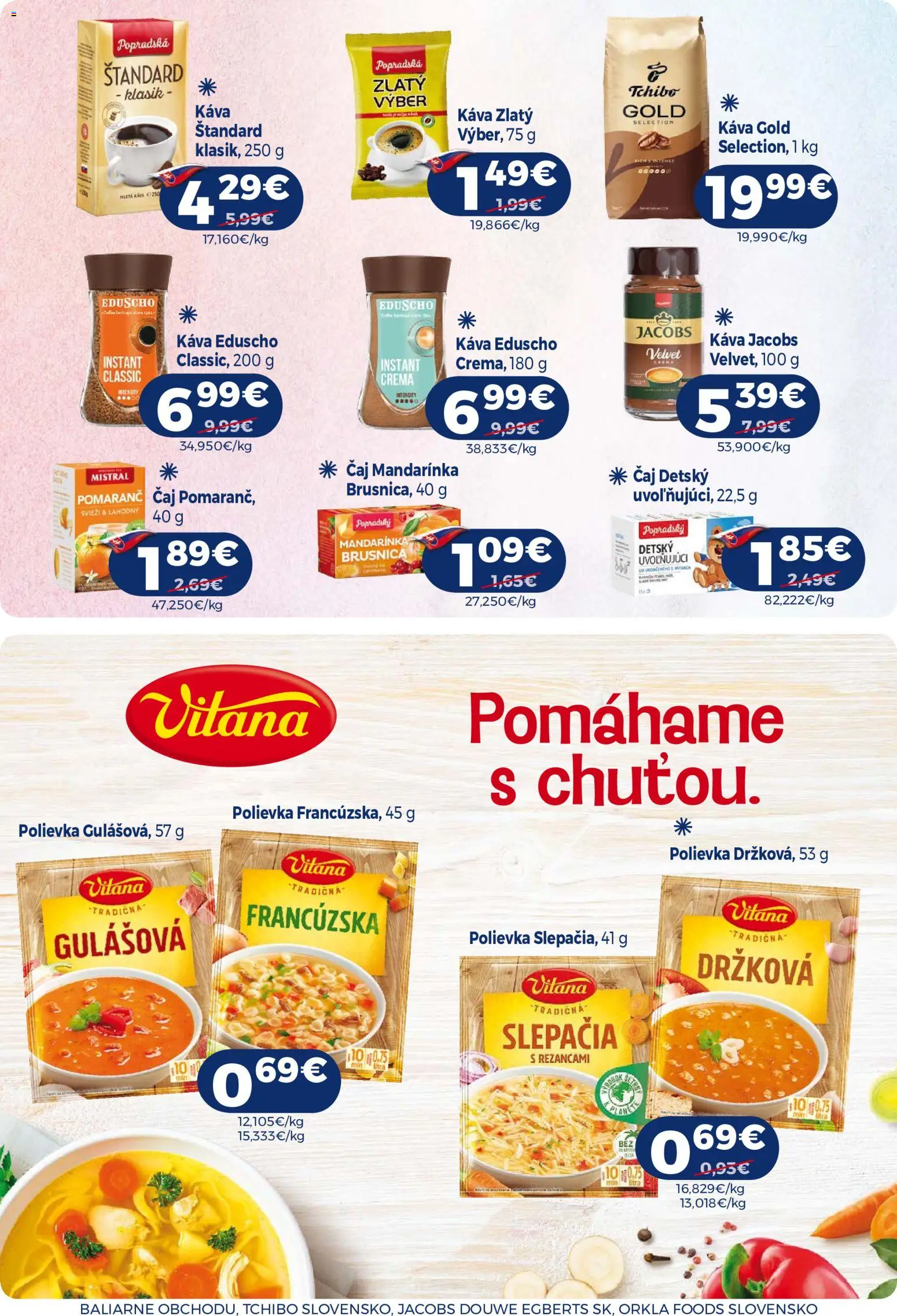 Nové Milk Agro akcie – leták je platný od 08.07.2026 | Strana: 12 | Produkty: Káva, Čaj