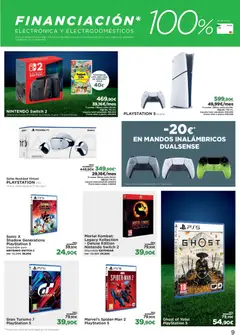 Vista previa El Corte Inglés ofertas válido desde el 25.05.2026 | Página: 9 | Productos: Nintendo, Playstation