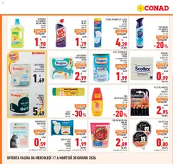 Anteprima del volantino BLITZ, ASCIUGATUTTO DI CUORI REGINA, un esempio: blitz 100 strappi 3 veli valido a partire dal 17.06.2026 | Pagina: 20 | Prodotti: Pile, Carta igienica, Detergente, Limone