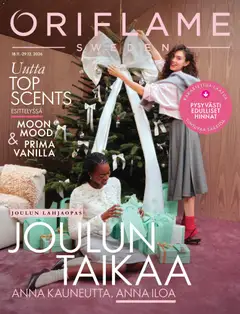 Oriflame-mainoslehti voimassa 18/11/2026 alkaen