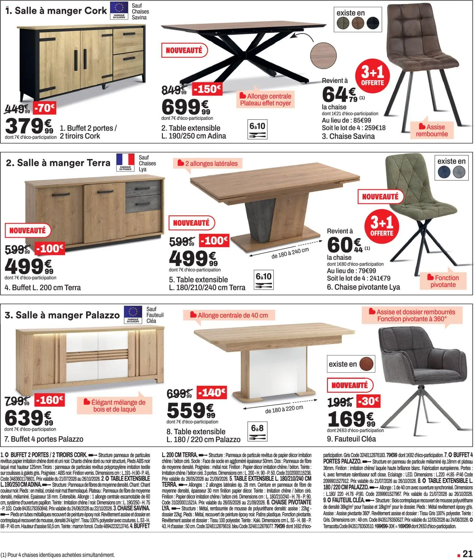 {H1} | Page: 21 | Produits: Peinture, Poignées, Fauteuil, Portes