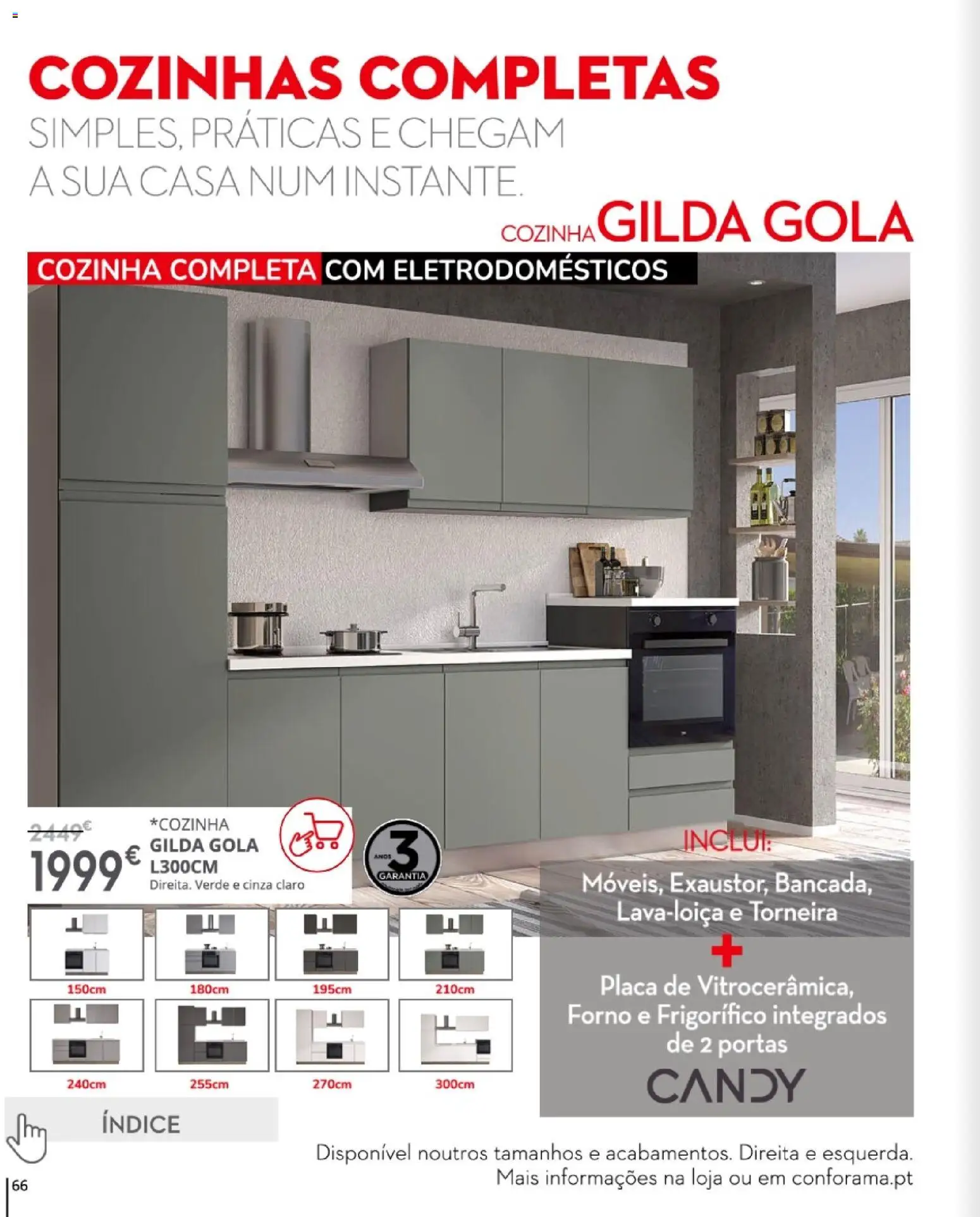 Conforama folheto │ válido de 16.04.2026 | Página: 66 | Produtos: Forno, Frigorífico, Torneira, Portas