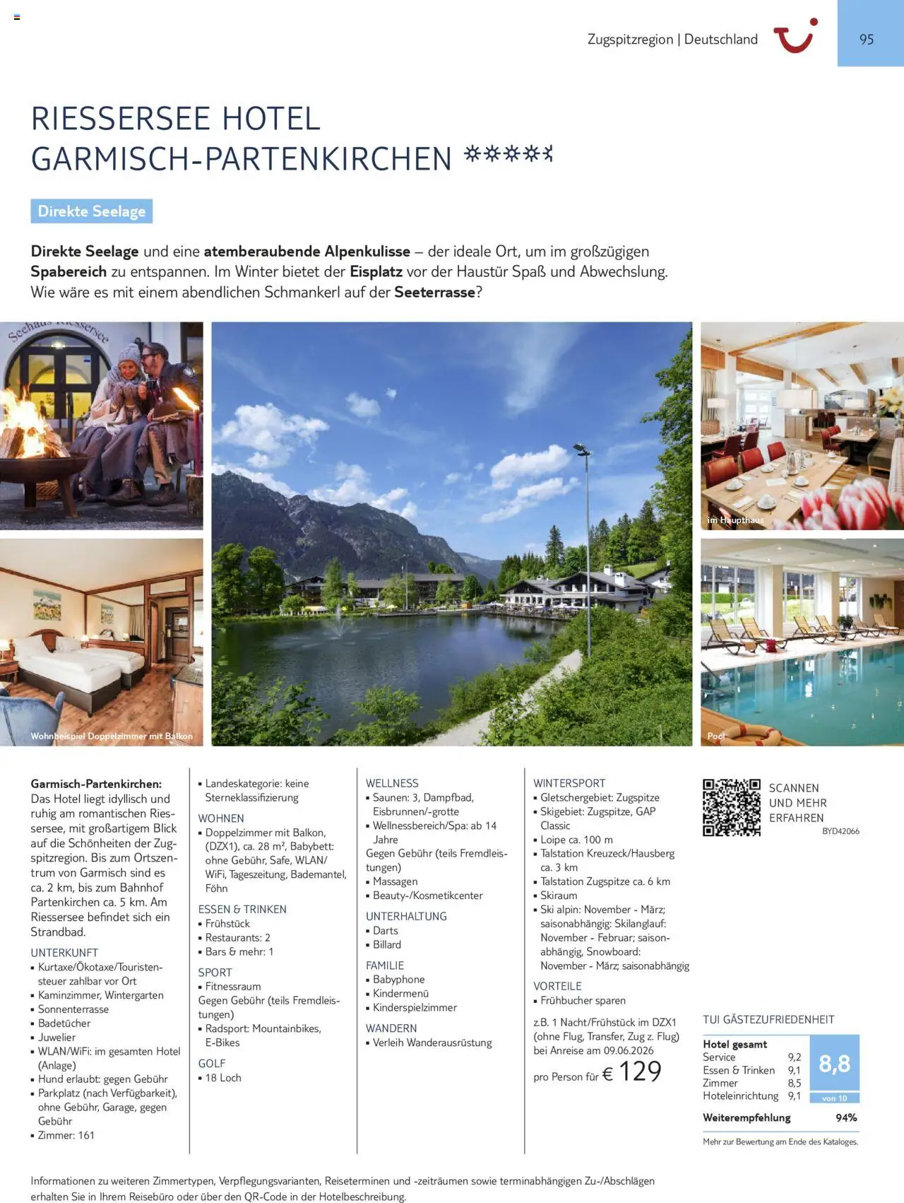 Aida - Urlaub mit eigener Anreise  – gültig ab 01.11.2025 | Seite: 95 | Produkte: Babybett, Ski, Snowboard, Föhn