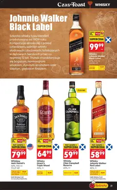 Náhled letáku Biedronka Polsko leták - Czas na toast od 07.09.2026 | Strana: 27 | Produkty: Whiskey, Whisky, Red Label, Karty