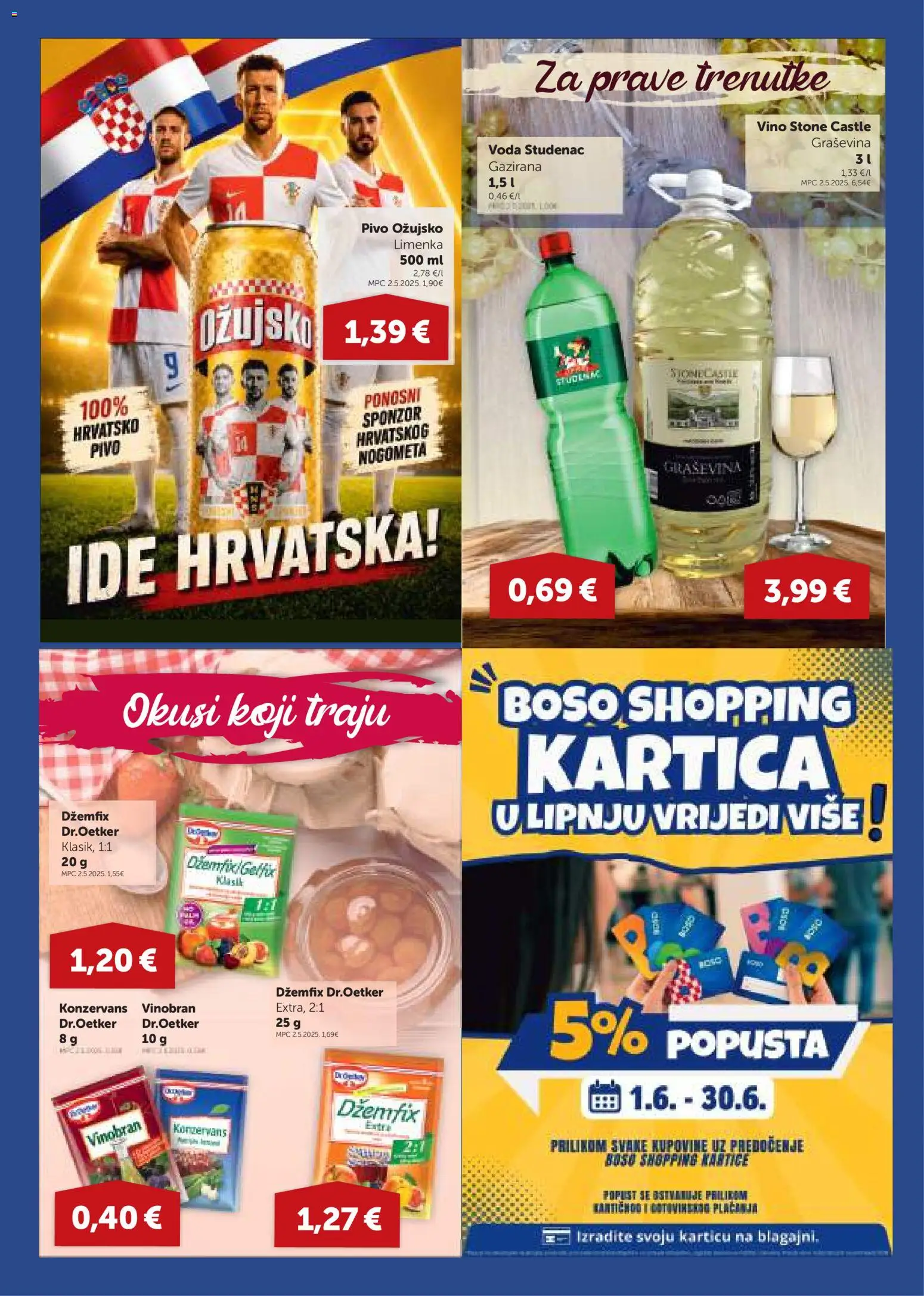 Boso katalog | vrijedi od 18.06.2026 | Stranica: 15 | Proizvodi: Vino, Pivo, Ožujsko, Voda