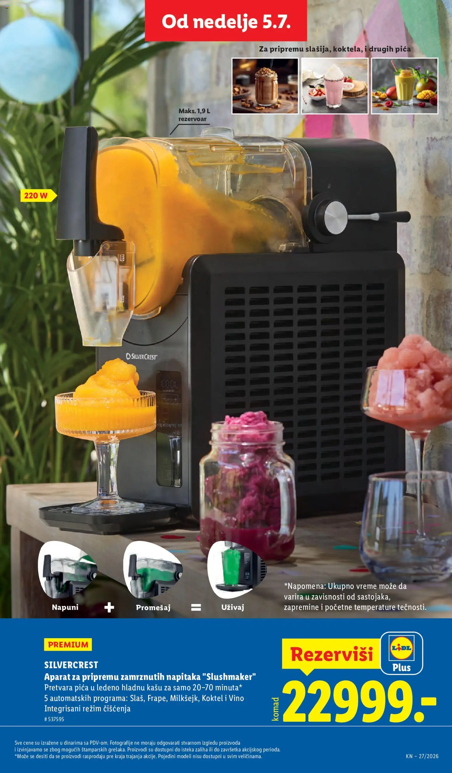 Lidl katalog - važi od 02.07.2026 | Strana: 77 | Proizvode: Silvercrest, Pica, Vino