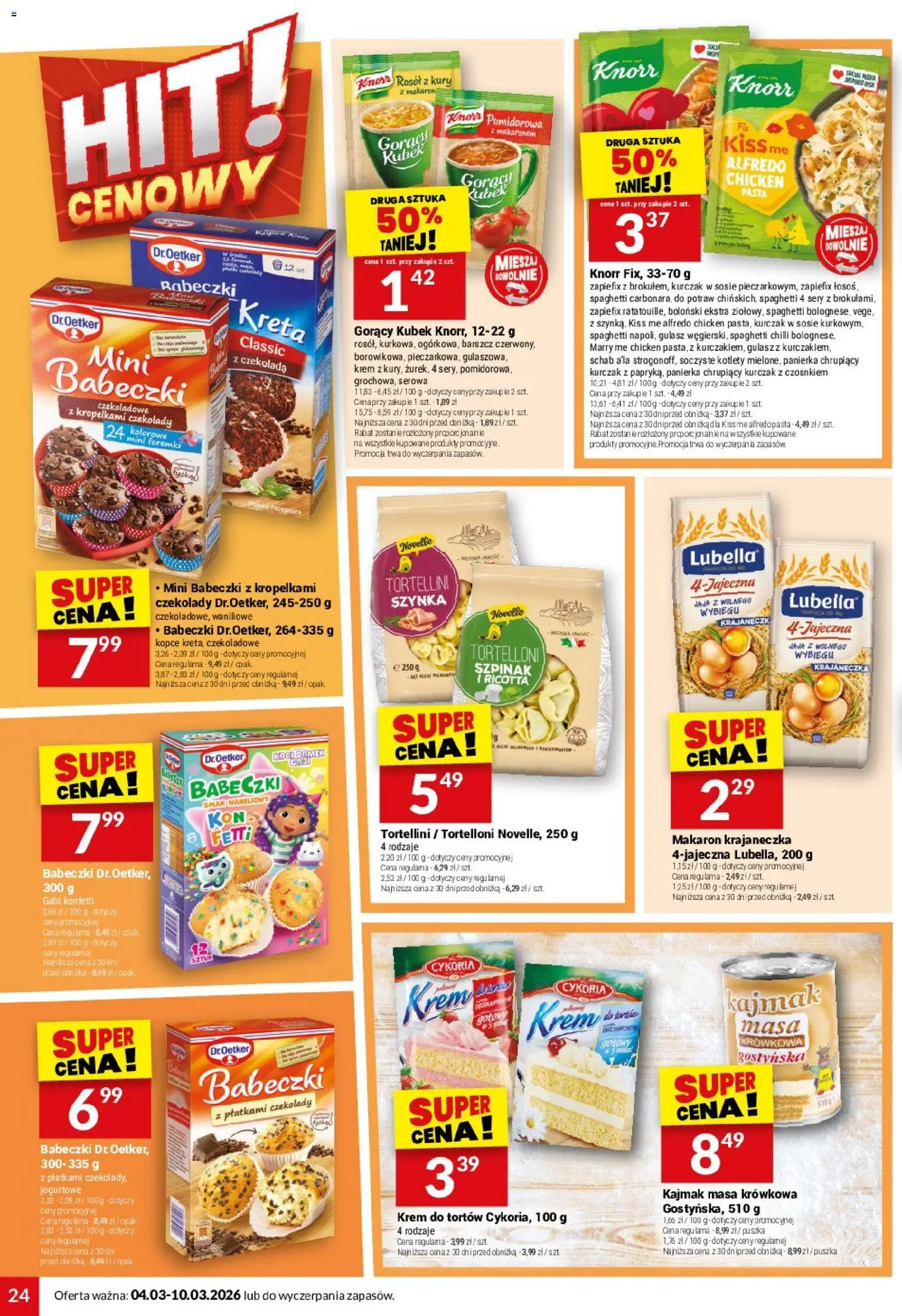 Twój Market gazetka od 04.03.2026 | Strona: 24 | Produkty: Barszcz, Szpinak, Kajmak, Jaja