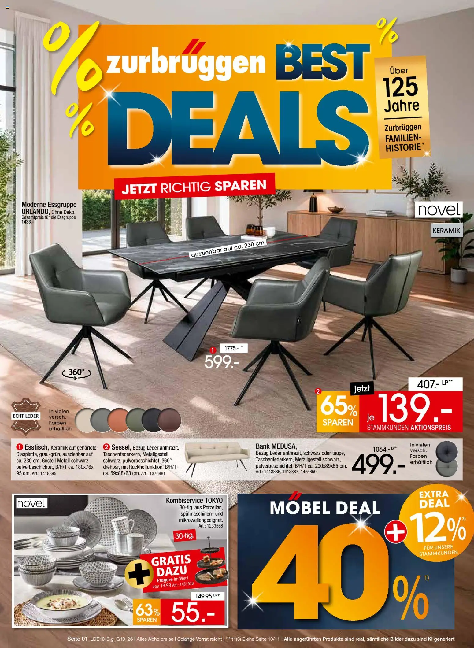 Zurbrüggen Best Deals – gültig ab 04.10.2026 | Seite: 1