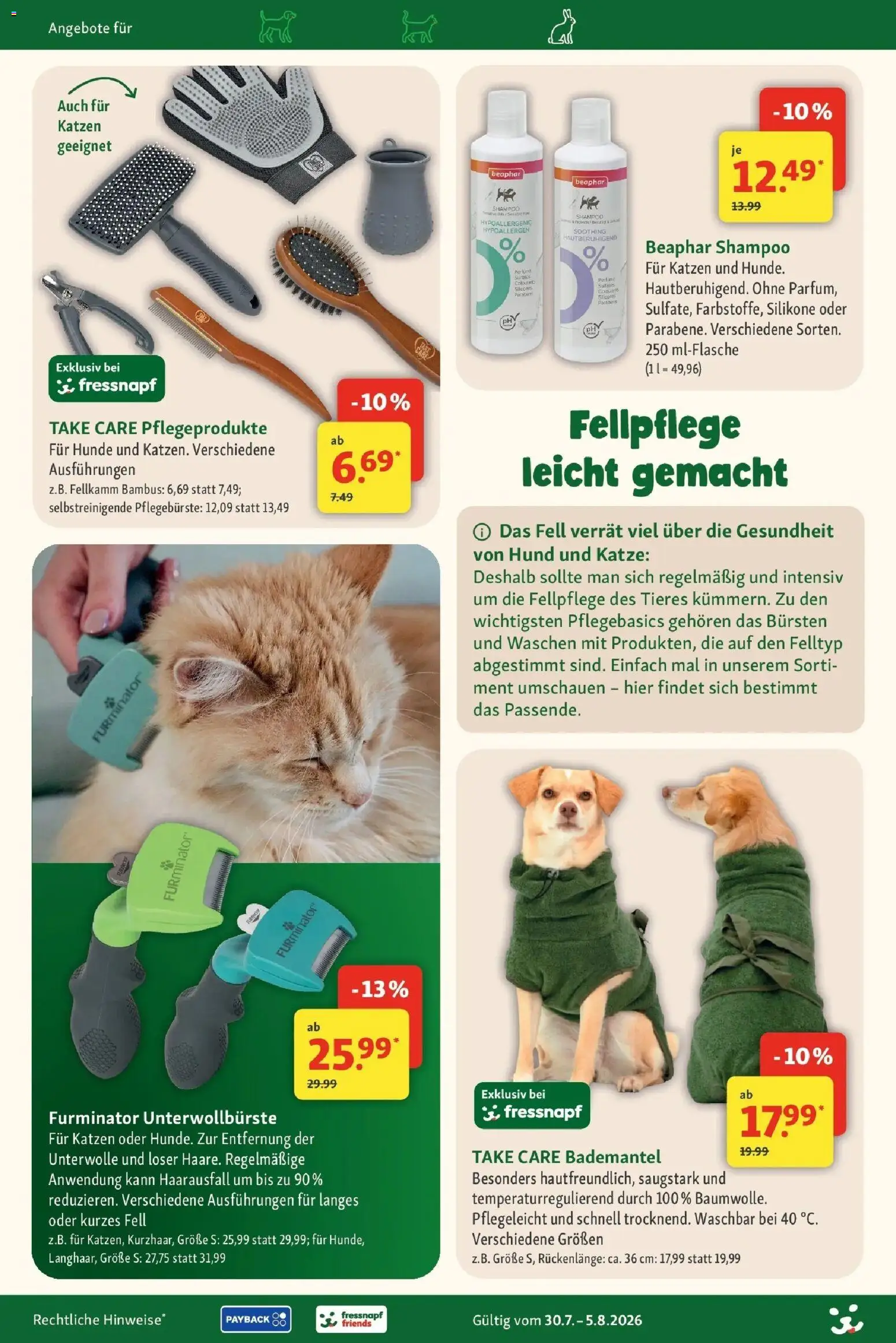 Fressnapf Prospekt – gültig ab 30.07.2026 | Seite: 15