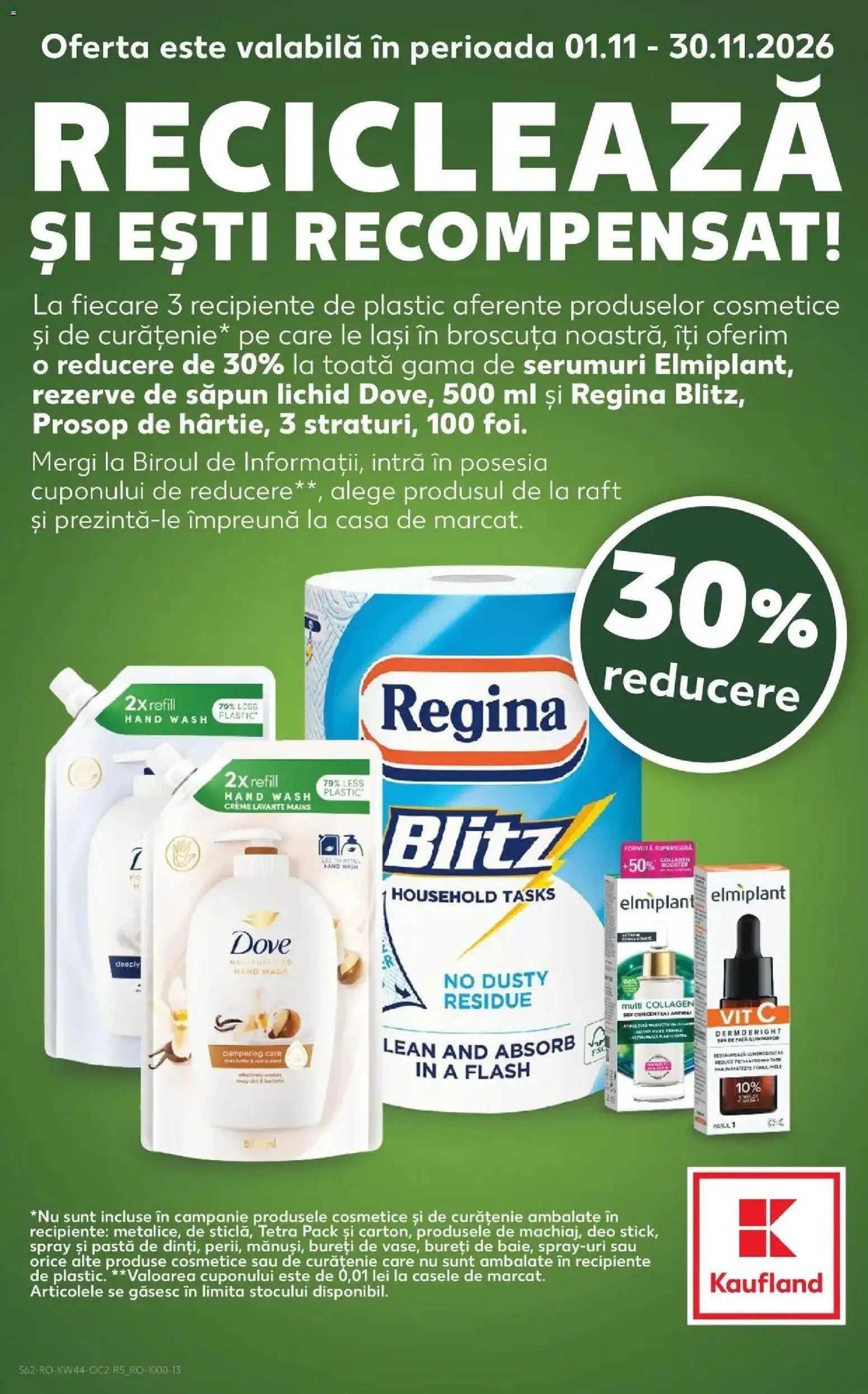 Kaufland Comarnic 28.10.2026 - Revista si Oferta | Pagină: 62 | Produse: Regina, Raft, Recipiente, Săpun