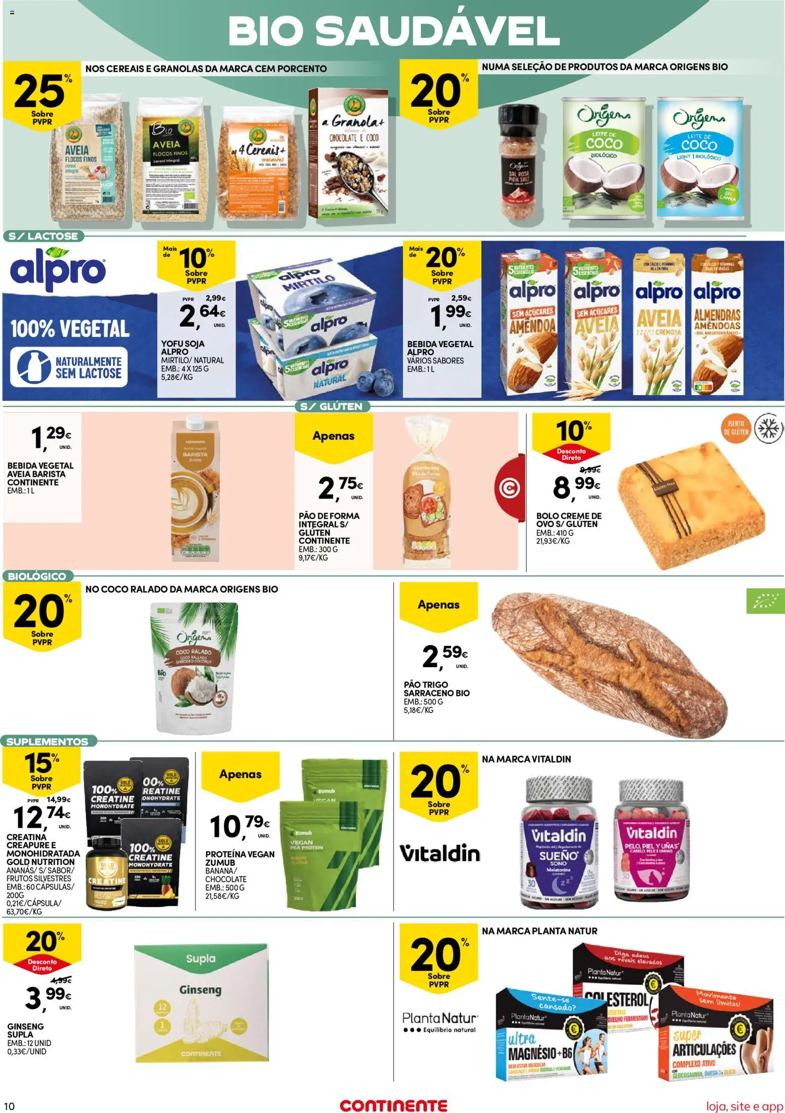 Continente Semanal Continente Bom Dia │ válido de 08/09/2026 | Página: 10