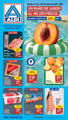 Vista previa Aldi folleto Baleares válido desde el 22.06.2026