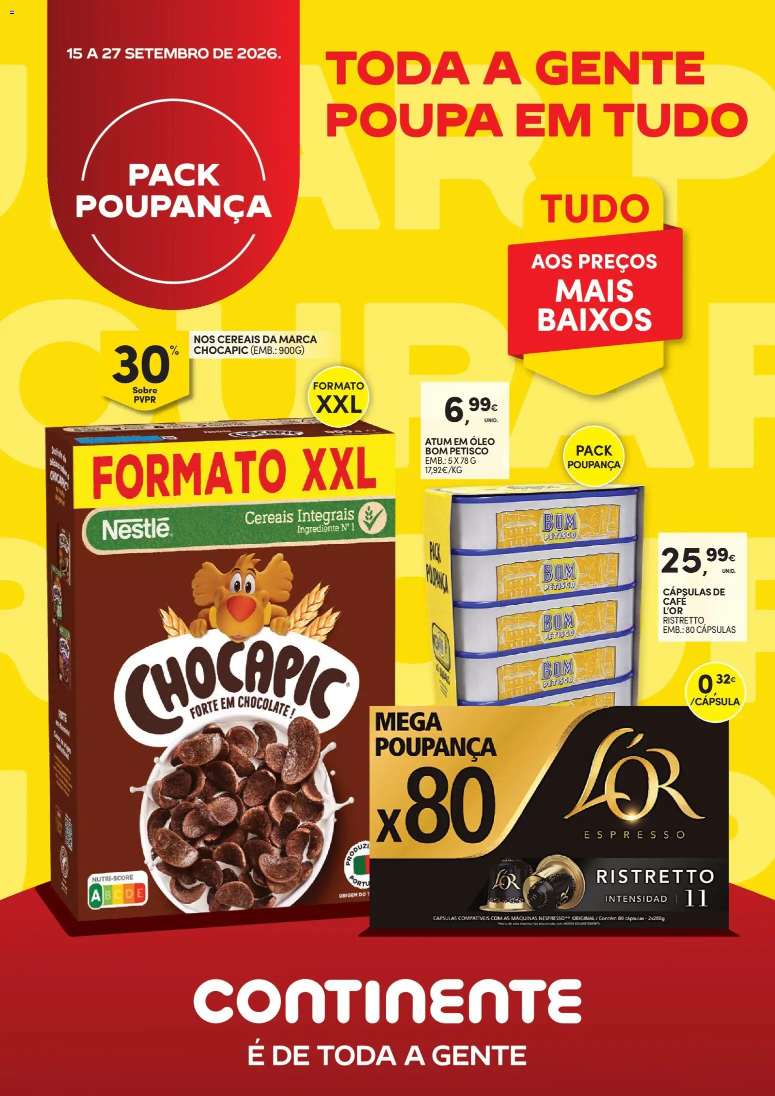 Continente - Pack Poupança │ válido de 15/09/2026 | Página: 1