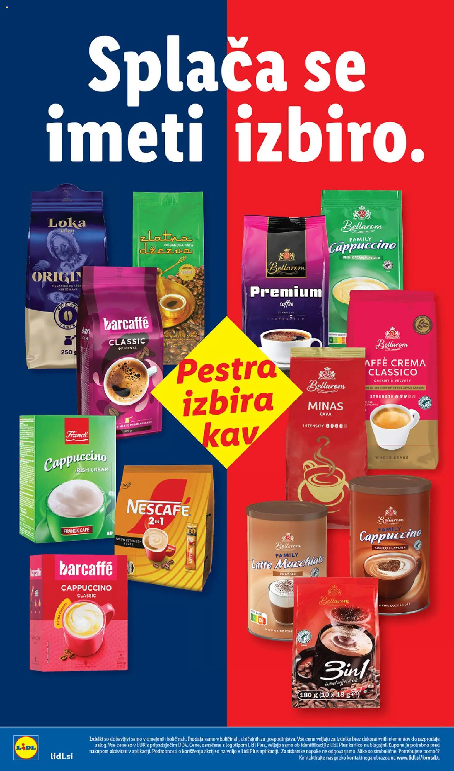 Novi Lidl katalog ponudbe – veljaven od 18.06.2026 | Stran: 16 | Izdelki: Kava