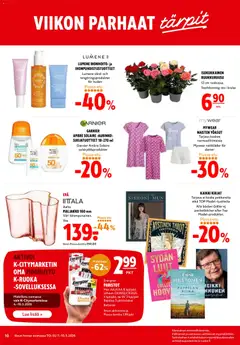 K-Citymarket-mainoslehti voimassa 07.05.2026 alkaen | Sivu: 10 | Tuotteet: Paristot, Maljakko