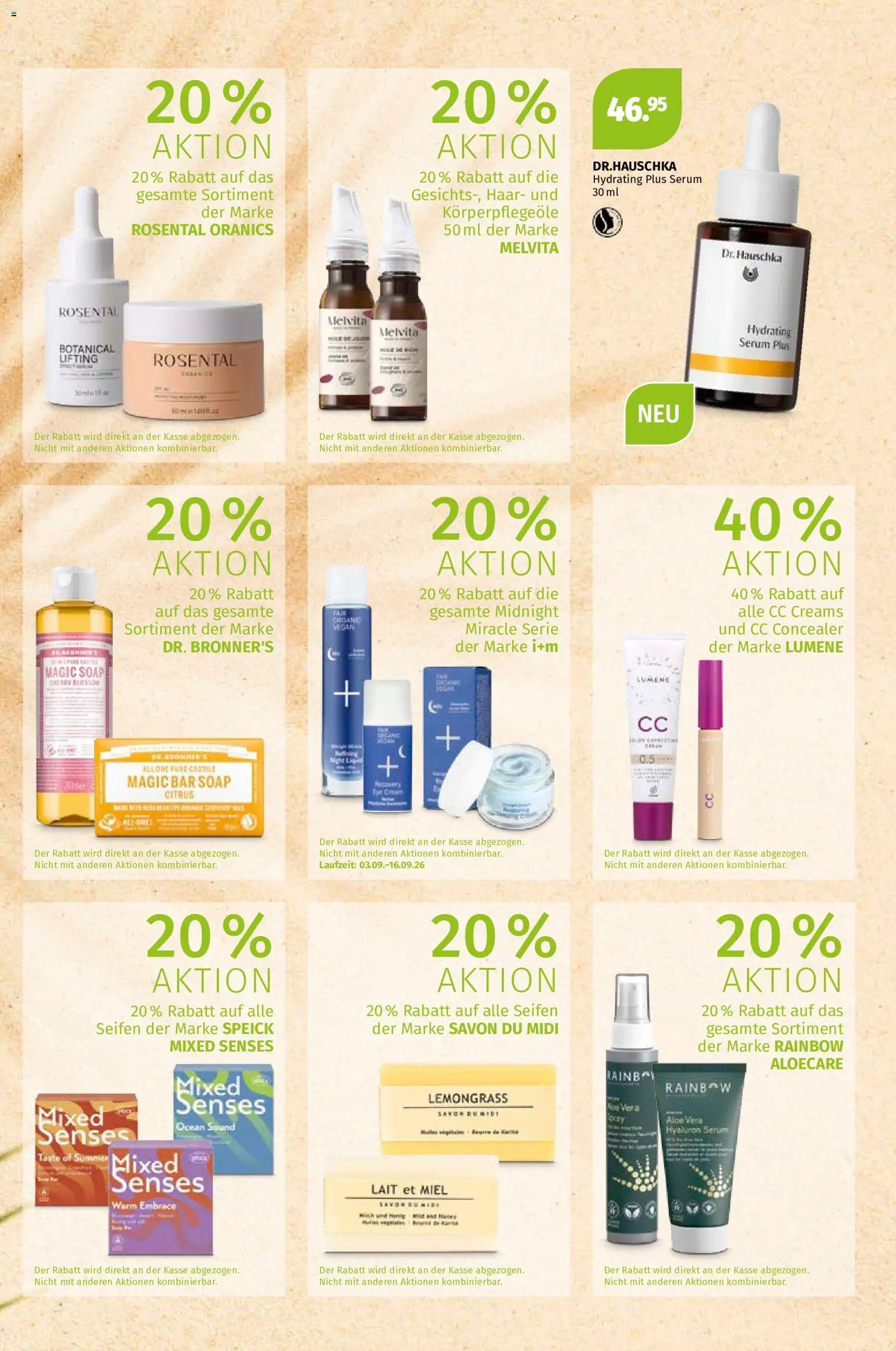Müller aktionen Beauty-Highlights – gültig ab 03.09.2026 | Seite: 5 | Produkte: Serum, Concealer
