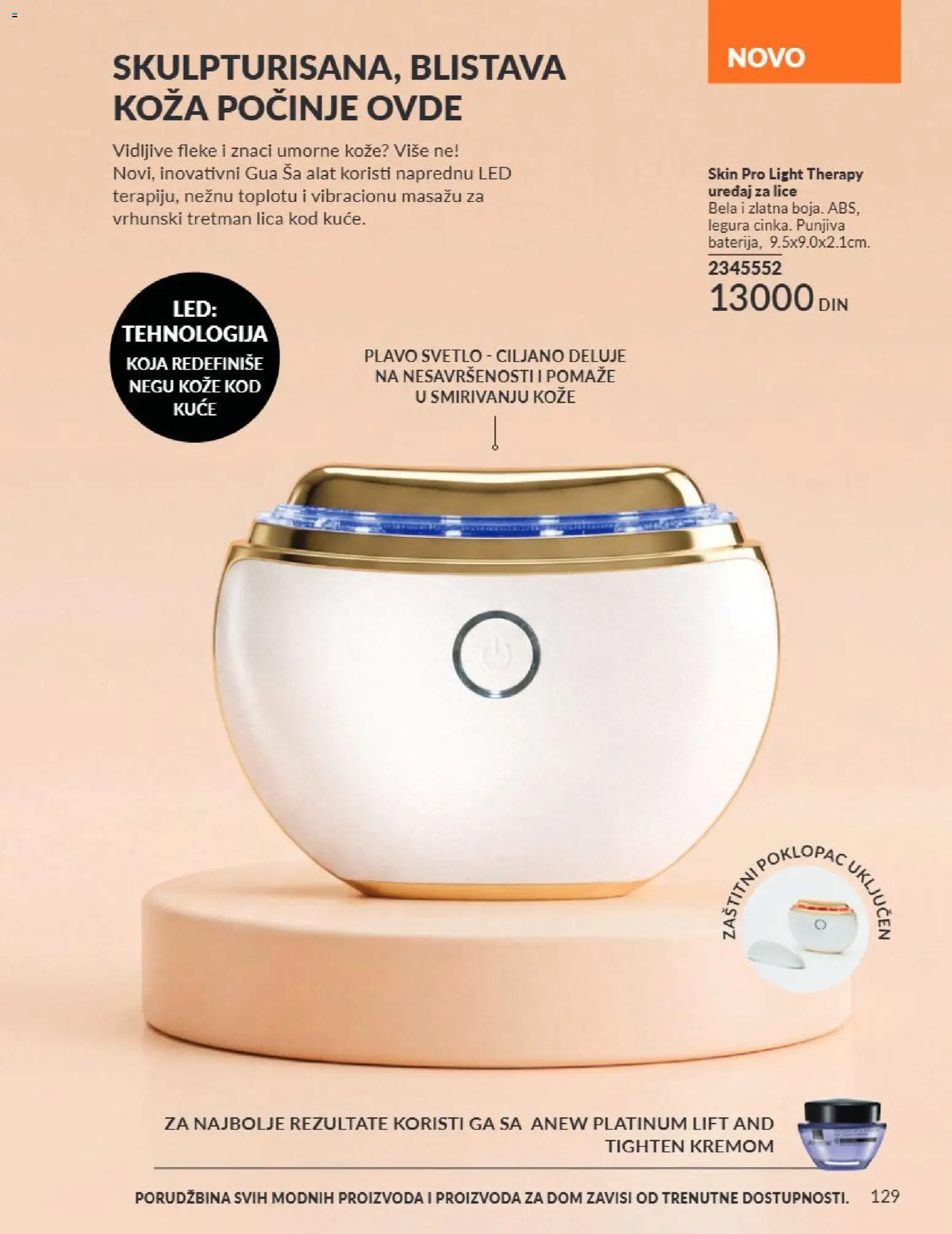 AVON katalog - važi od 01.09.2026 | Strana: 129 | Proizvode: Led, Alat