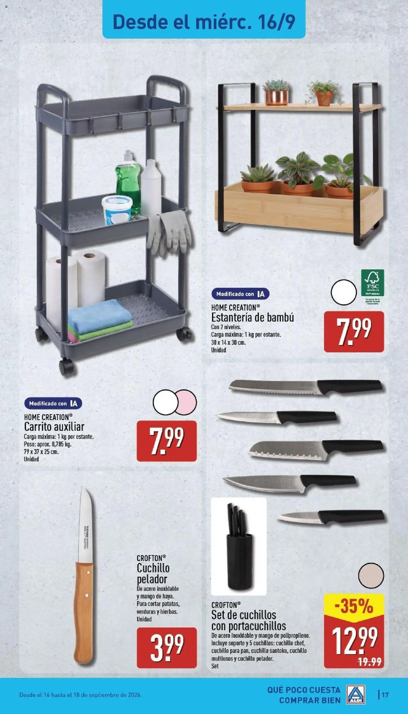 Aldi folleto Península │ válido desde el 14/09/2026 | Página: 17