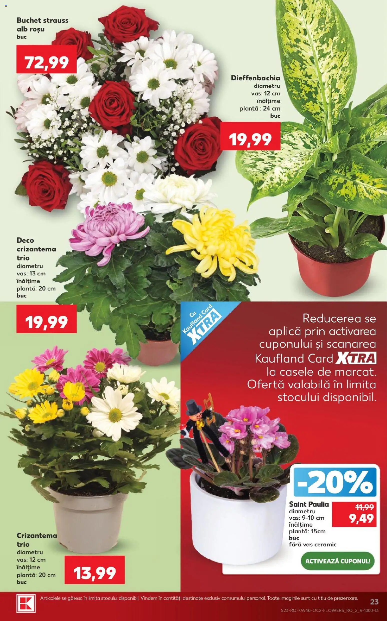 Kaufland RO akciós ujság - amely érvényes a következő dátumtól: 2026.09.30. | Oldal: 23 | Termékek: Vas
