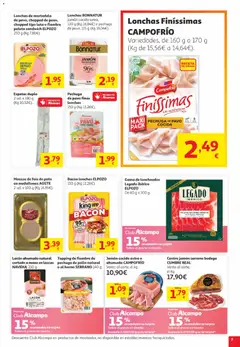 Vista previa Alcampo Canarias válido desde el 05.05.2026 | Página: 7 | Productos: Jamón serrano, Mousse, Horno, Mortadela