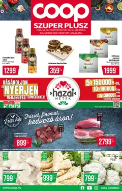 COOP - Szuper Plus / Alföld Pro-Coop - amely érvényes a következő dátumtól: 2026.09.10.