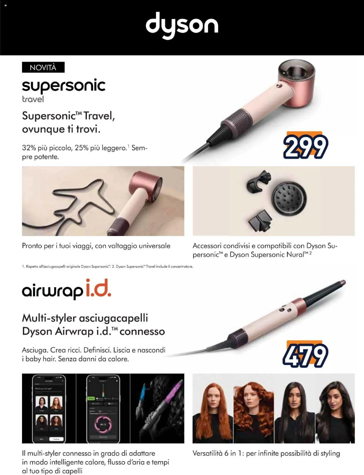 Volantino Unieuro del 11.06.2026 | Pagina: 7 | Prodotti: Asciugacapelli, Dyson