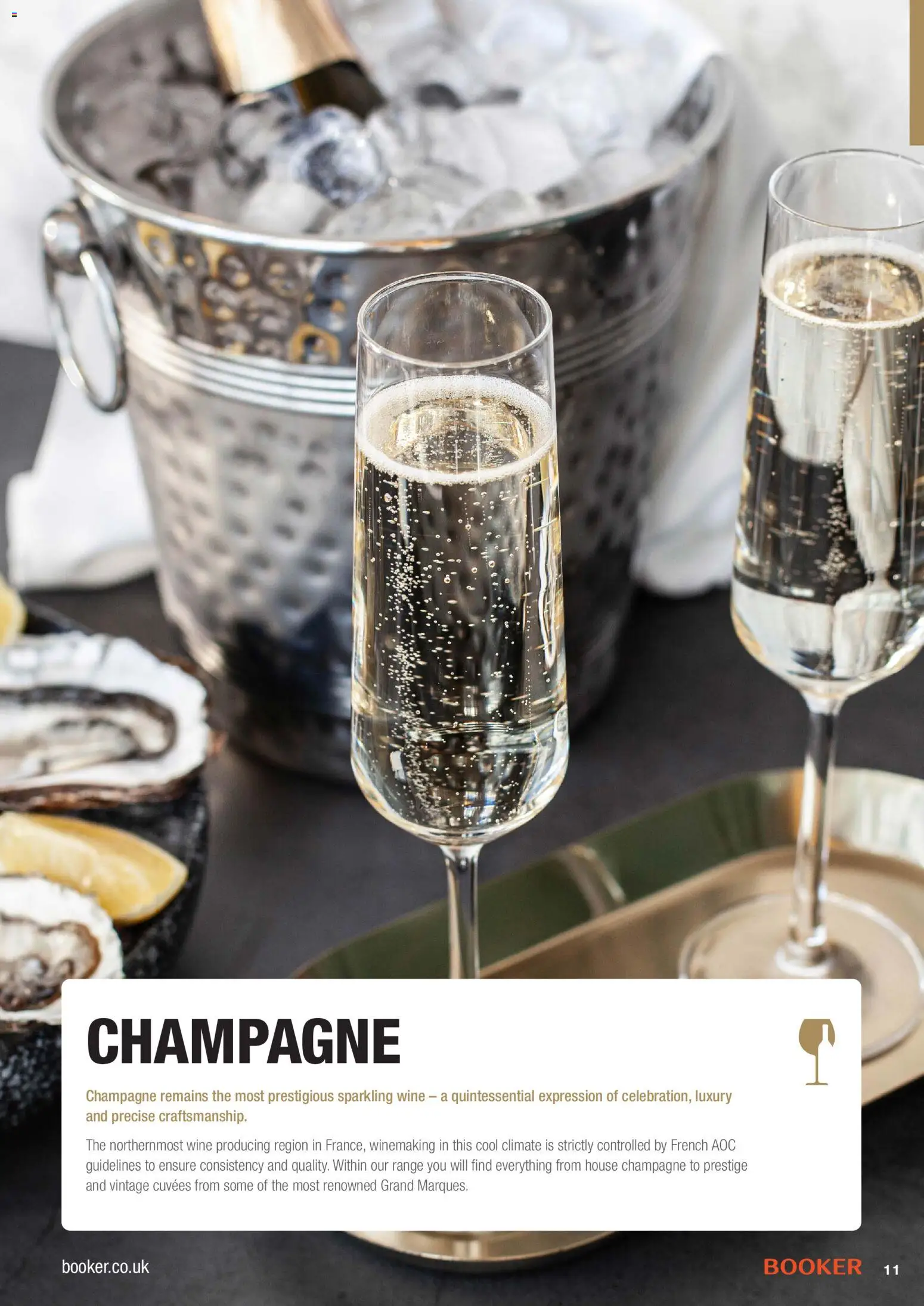 {H1} | Page: 11 | Products: Sparkling wine, Wine, Champagne