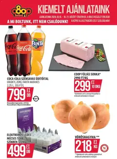 COOP Szolnok akciós újság Szolnok - amely érvényes a következő dátumtól: 2026.10.15.