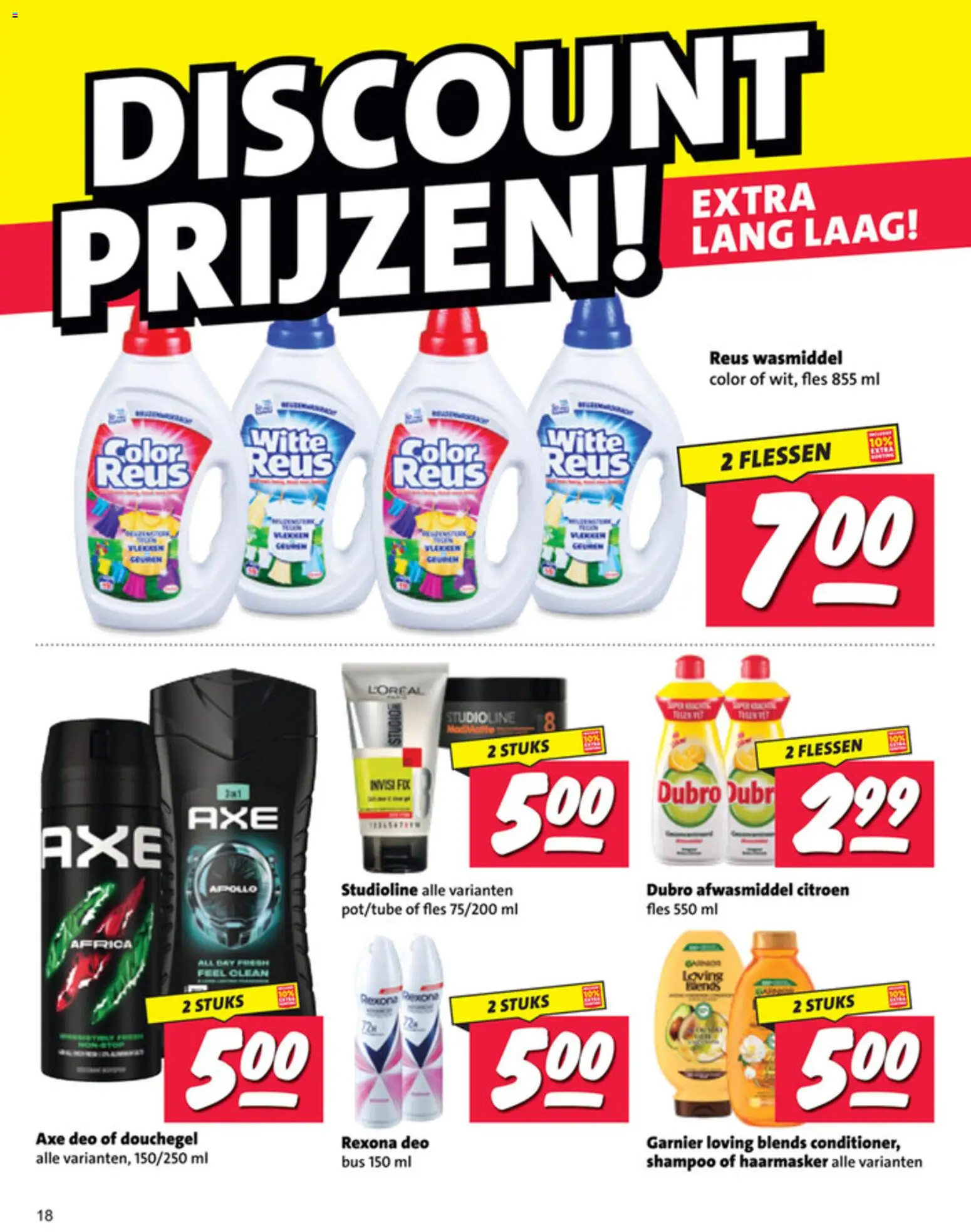 {H1} | Pagina: 18 | Producten: Fles, Afwasmiddel, Shampoo, Douchegel