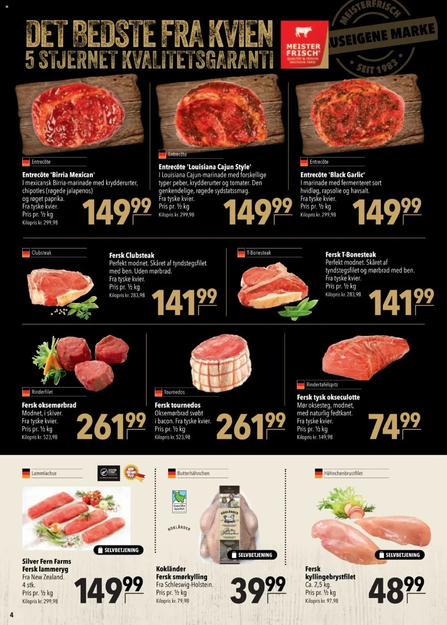 CITTI tilbudsavis – gyldig fra 13.05.2026 | Side: 4 | Produkter: Rapsolie, Entrecote