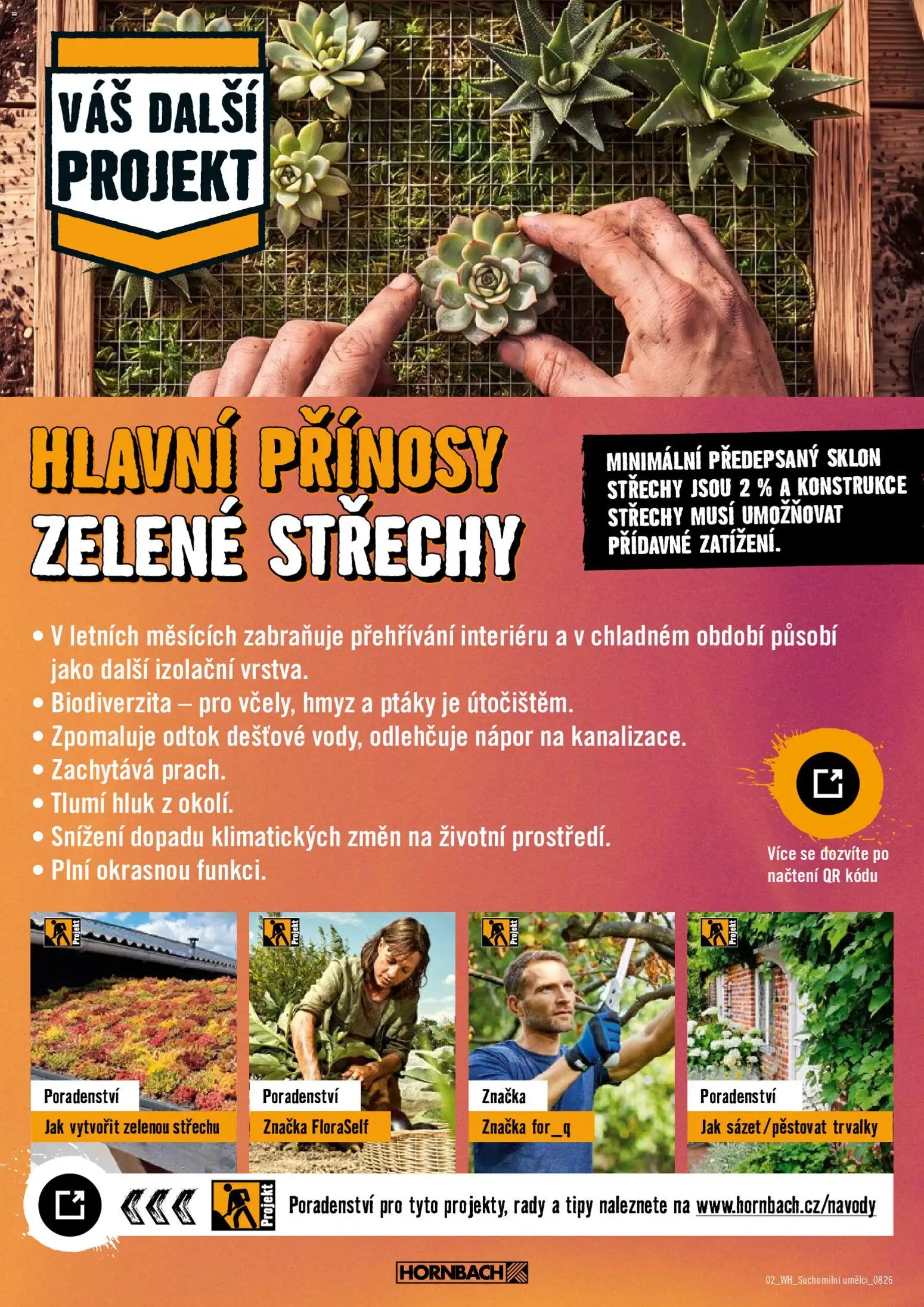 HORNBACH leták - Zelená střecha od 12.08.2026 | Strana: 2
