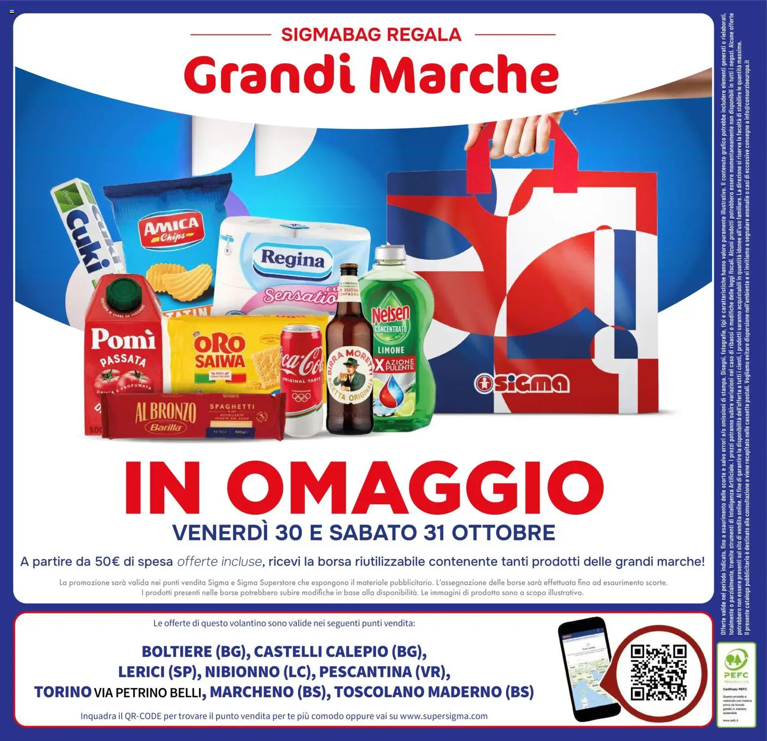 Volantino SIGMA del 22/10/2026 | Pagina: 20 | Prodotti: Tè, Limone, Borsa, Spaghetti