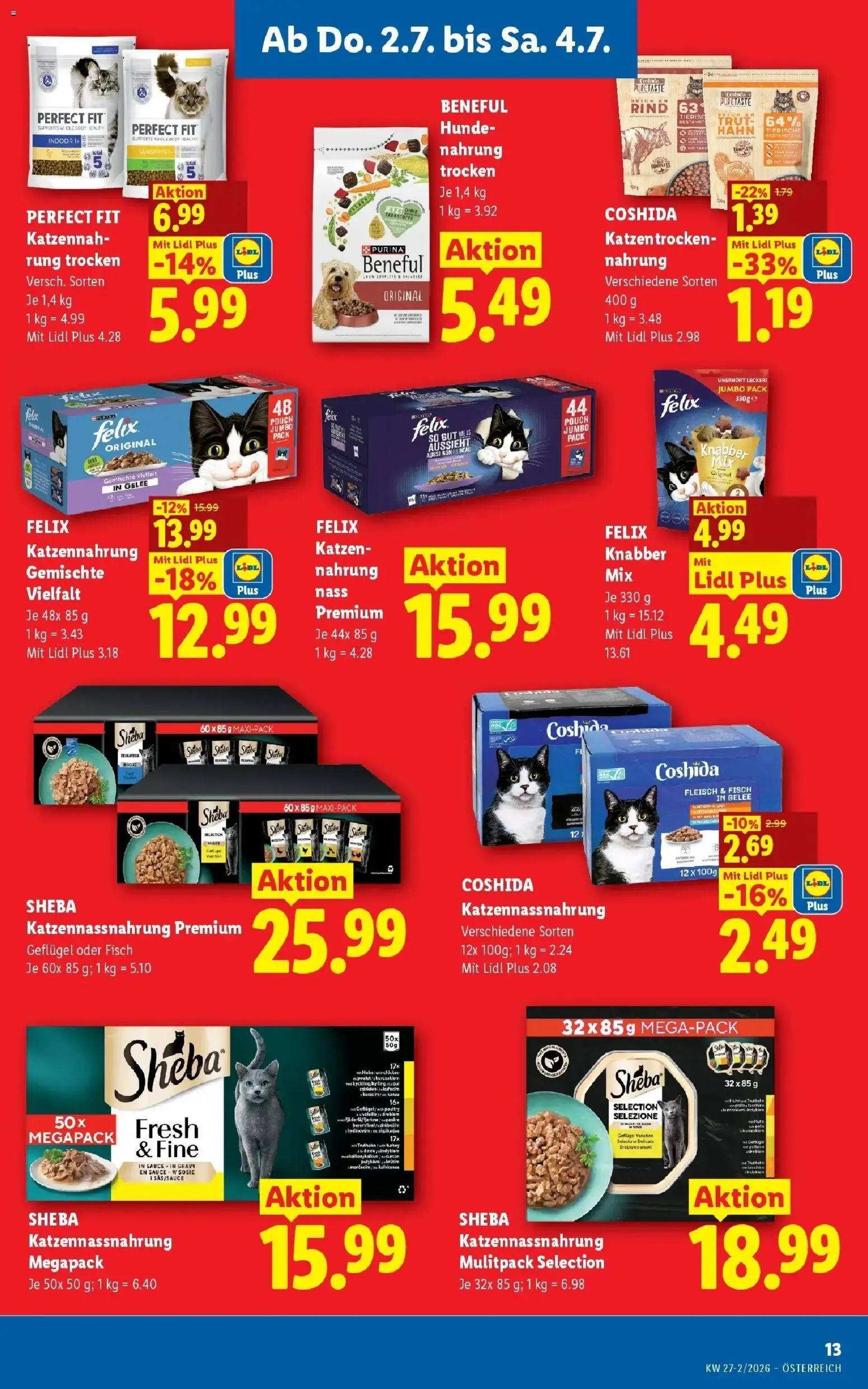 Lidl Flugblatt - Fohnsdorf, Neunkirchen, Graz gültig ab 02.07.2026 | Seite: 15 | Produkte: Fisch