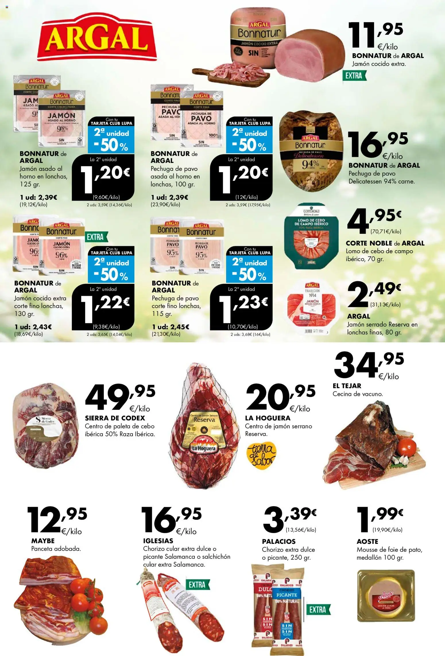 Lupa Supermercados folleto │ válido desde el 03/09/2026 | Página: 6 | Productos: Lomo, Jamón, Horno, Pavo