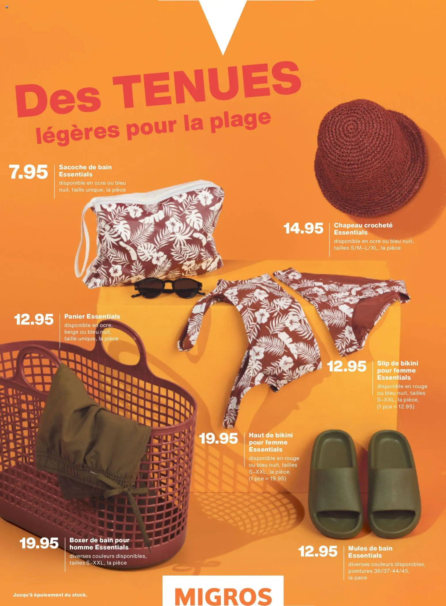 Migros aktionen Magazine FR – gültig ab 19.05.2026 | Seite: 2 | Produkte: Rouge, Slip, Top, Bikini