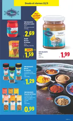 Vista previa Lidl folleto válido desde el 18.05.2026 | Página: 33 | Productos: Tahini, Peso