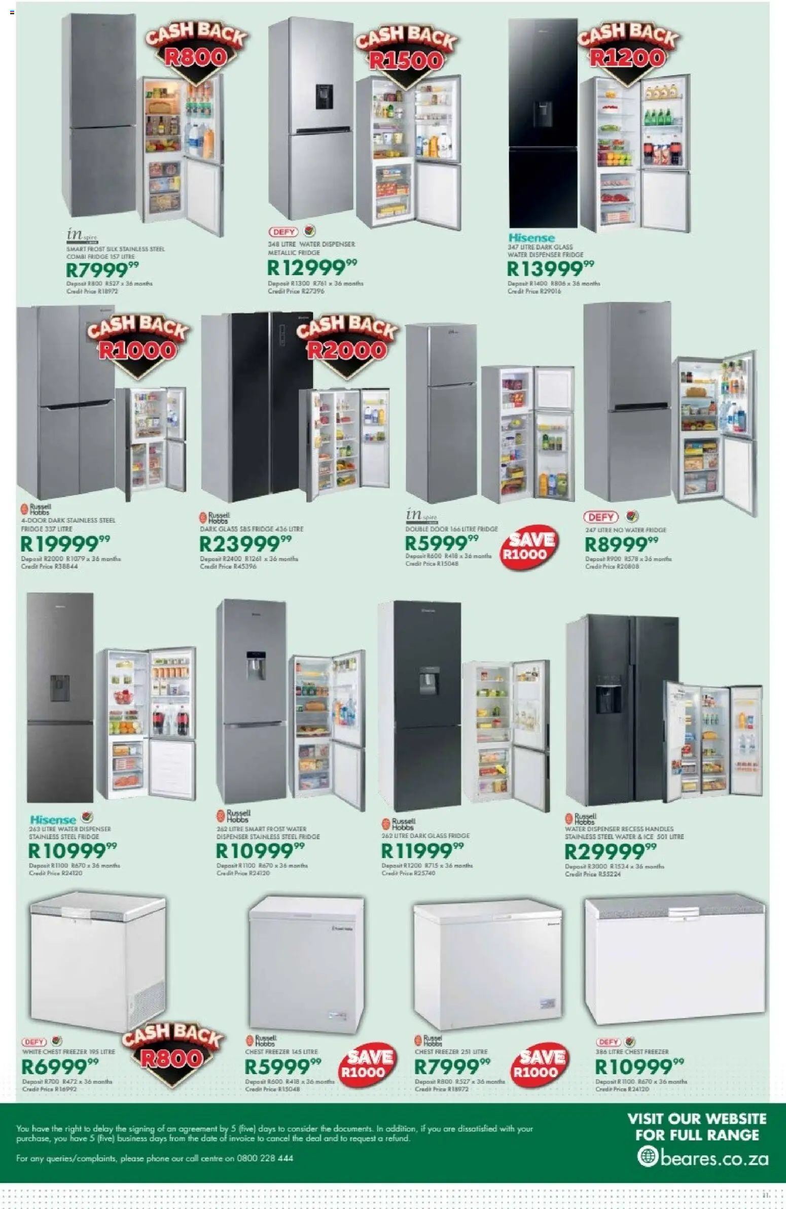 Beares Specials | 13/04/2026 | How to get a limited discount? Save today! | South Africa